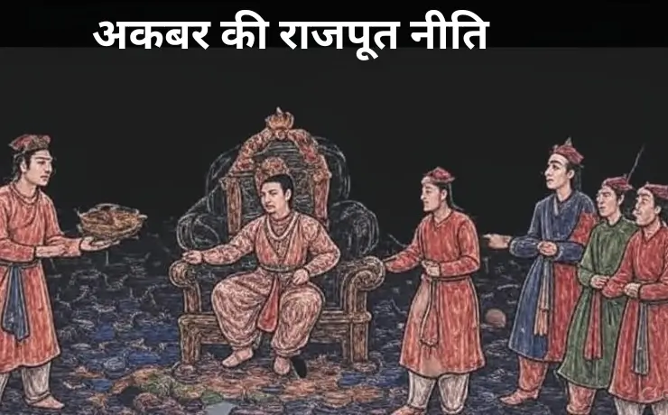 Akbar Rajput policy in Hindi | अकबर का राजपूत नीति: गठबंधन से साम्राज्य ...