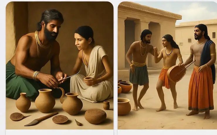 हड़प्पा सभ्यता का सामाजिक जीवन | Social Life of Harappan Civilization in Hindi 2 Social Structure of Indus Valley