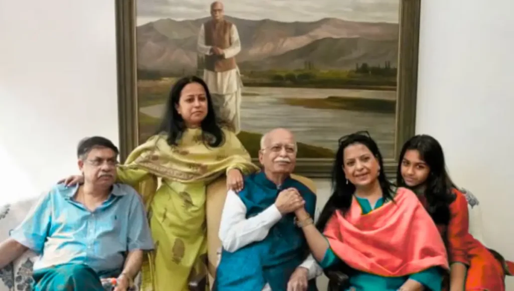 Lal Krishna Advani With Family